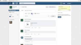 Edmodo Tutorial 2 How to post, upload files, links and use you backpack