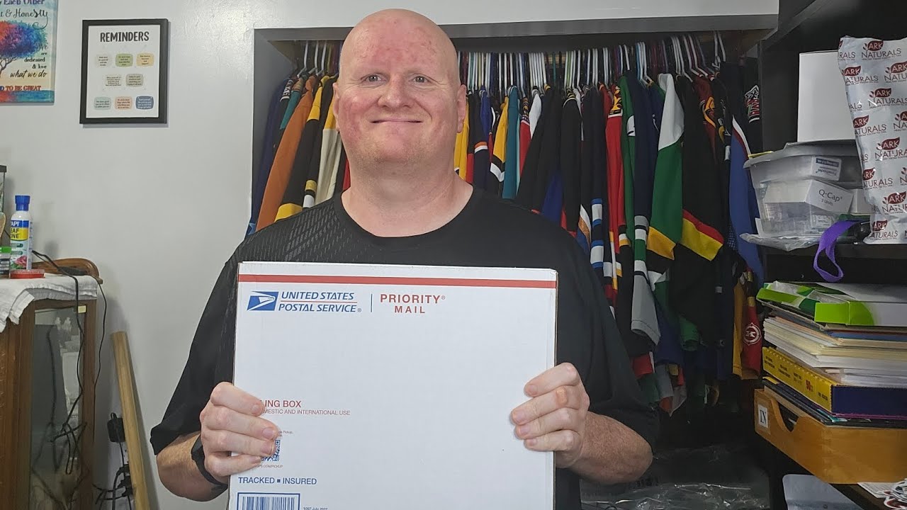 Awesome jersey unboxing from YouTube