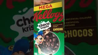 Frühstücksflocken Kelloggs Choco Krispies Veganes Frühstück,