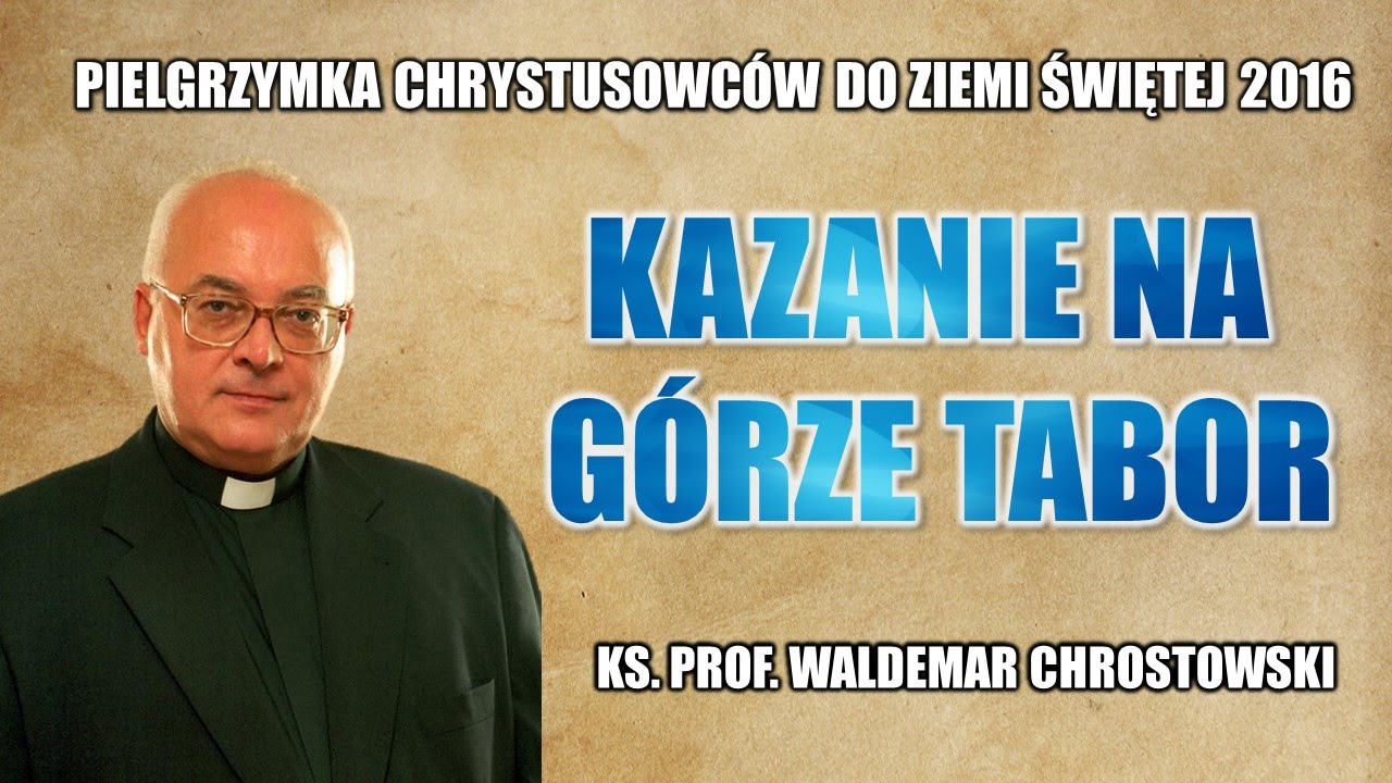 Kazanie na Górze Tabor