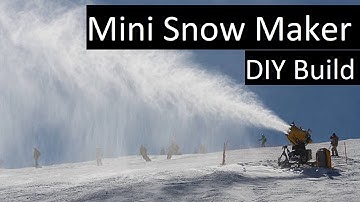 DIY Snow Maker Build