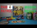 Paw patrol mission rescue game from spin master demonstration