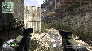 MW2 1v1 GB Singles Match - SnD on Favela