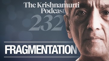 The Krishnamurti Podcast - Ep. 232 - Krishnamurti on Fragmentation
