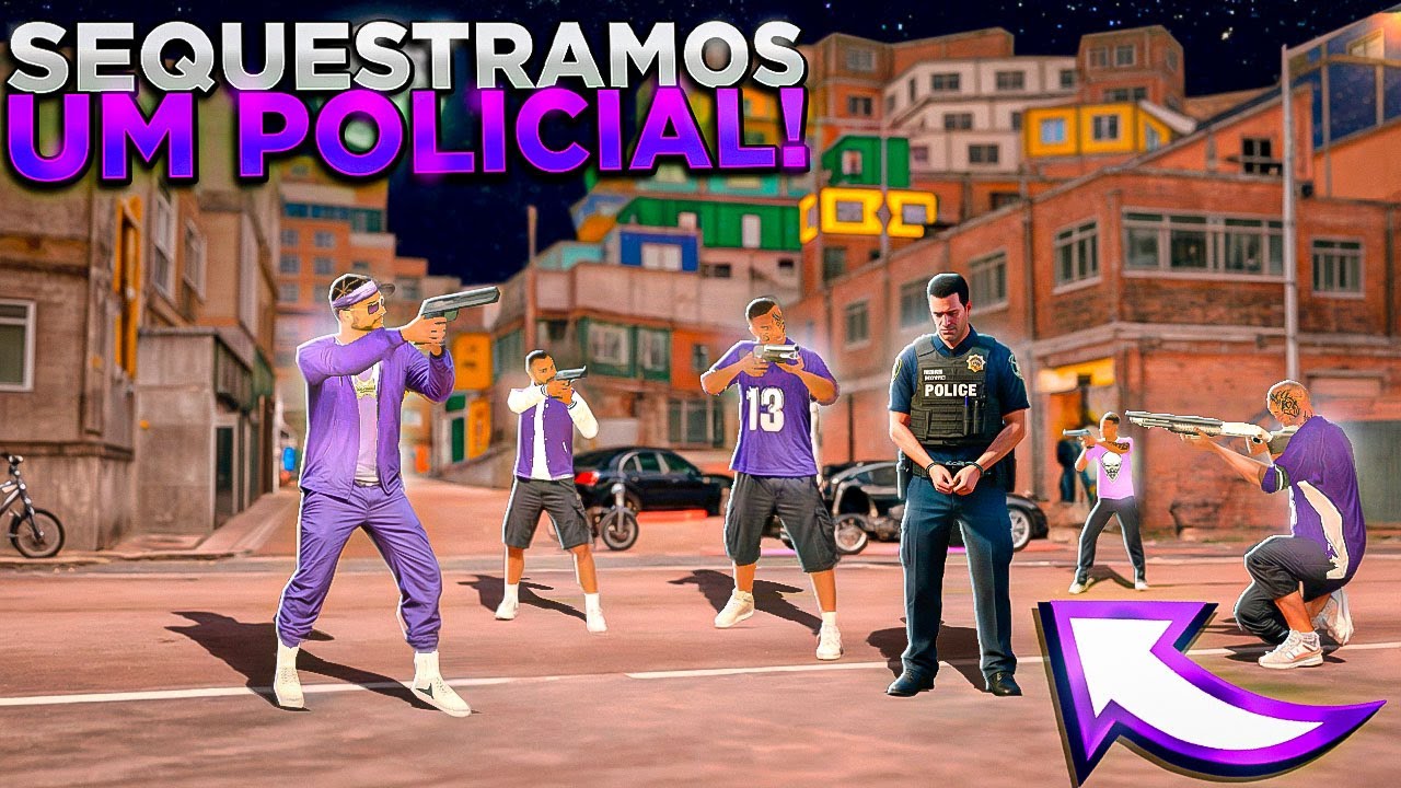 SEQUESTRANDO UM POLICIAL! PAGARAM O RESGATE RIO RISE