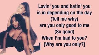 Ariana Grande, Normani, Nicki Minaj - Bad To You (Lyrics) chords