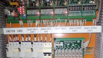 Industrial machine panel wiring practical video by jagdeepsah, mixing machine PLC wiring in details