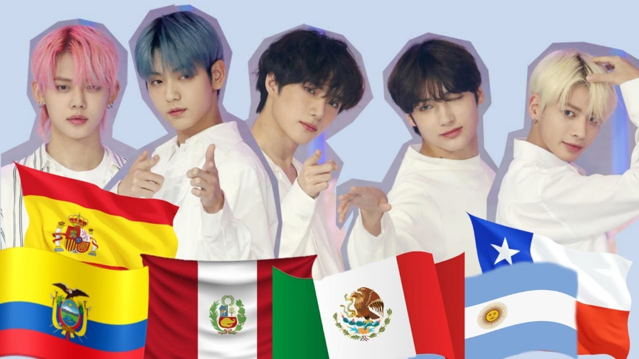 TXT siendo más latinos que la gozadera (momentos hablando español)