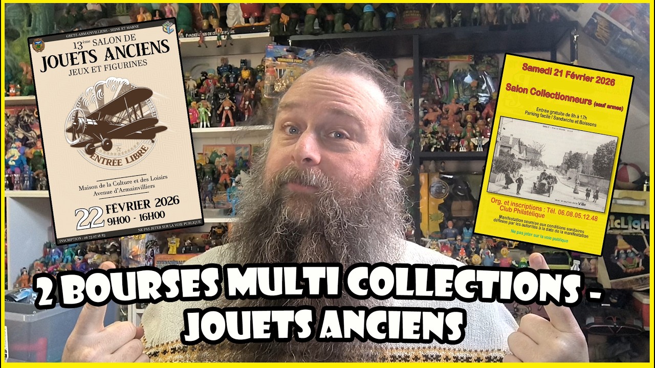 Ca trouve du jouets vintages dans 2 bourses ! 22/02/26