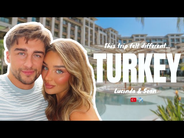 our first hot holiday together… 🇹🇷☀️