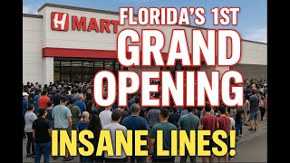 Florida’s First H Mart Grand Opening 2025 🛒 | INSANE Lines in Orlando!