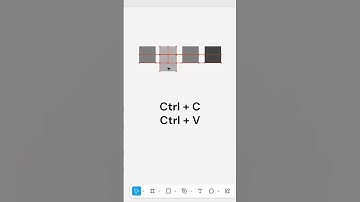Figma Basics – Copy & Duplicate Elements | Figma Tutorial #shorts
