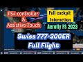 Immersive 777-300ER Full Flight Aerofly FS2023.