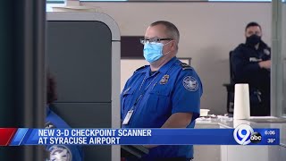 New 3D checkpoint scanner at Syracuse Airport