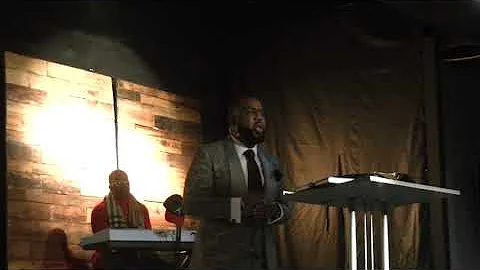 Minsiter Keedric Cofer Initial Sermon