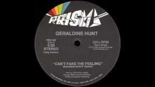 Geraldine Hunt - Can't Fake The Feeling (12") chords