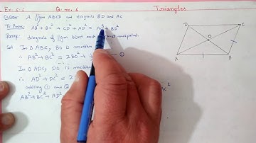 Chapter:6 Ex.6.6 (Optional) (Q.6) Triangles | Ncert Maths Class 10 | Cbse.