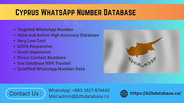 Cyprus WhatsApp Number Database For Marketing
