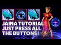 Jaina Water Elemental - JAINA TUTORIAL JUST PRESS ALL THE BUTTONS! - Grandmaster Storm League 2022