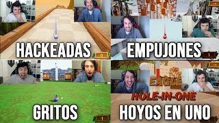 LAS MEJORES HACKEADAS| EMPUJONES| GRITOS Y HOYOS EN UNO!! EN GOLF IT |FARGAN Y WILLY| #4