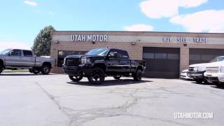 2007 GMC Sierra 2500HD Black Out Crew Cab Duramax Diesel  -  Utah Motor Company,LLC (801)99-4992