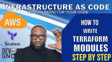 DEVOPS TUTORIAL | HOW TO USE TERRAFORM MODULES TO REFACTOR TERRAFORM CODE | HANDS ON PROJECT