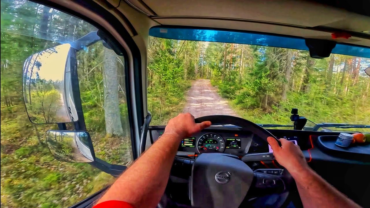 Trip to Bergen-Intro 4K60 POV Truck Driving Volvo FH540 8x4 Tridem