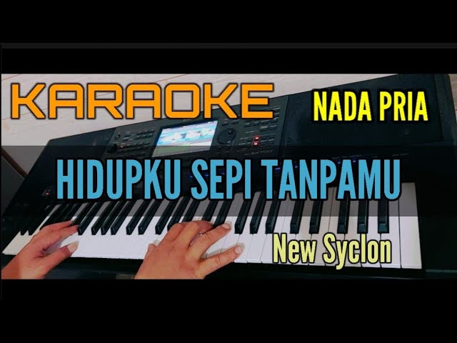 Karaoke HIDUPKU SEPI TANPAMU (New Syclon) Nada Pria class=