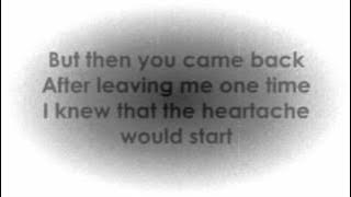 Sad songs that make you cry : Westlife - Please Stay (Lyrics Video)