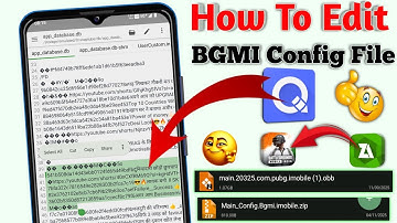 config file ko edit kaise kare | zarchiver se bgmi config edit kaise kare | edit config file bgmi
