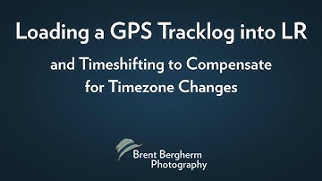 Loading a GPS Tracklog into LR and Timeshifting to Compensate for Timezone Changes
