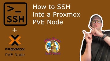 How to SSH into a Proxmox PVE Node