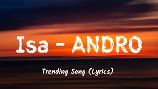 Иса (Isa) - ANDRO (Lyrics) | Sonnaya Lunnaya Isa Song | English Lyrics | Trending Song Resimi