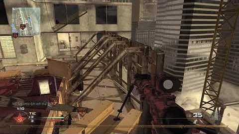 Highrise Zoomload Silent Shot - IW4X Trickshotting