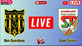 Stade tunisien vs US Ben Guerdane live match today score update | Tunisian Professional League 1
