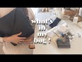 【 vlog#7 】看護師3年目|通勤バッグの中身|what's in my bag?