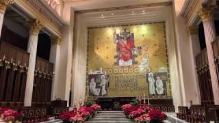 Inside St. Peter in Chains Catholic Cathedral in Cincinnati OH
