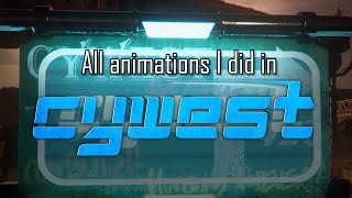 Playblast vs Final || Cywest: My Thesis Film