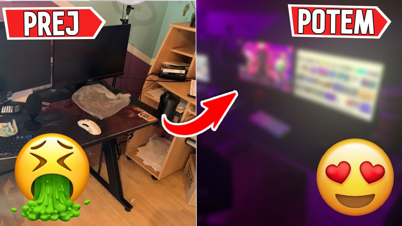 Moj *NOVI* Podganji Gaming Setup