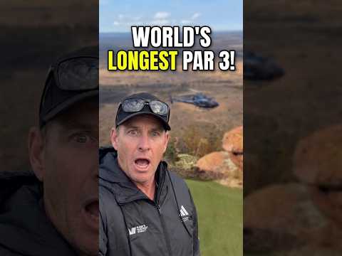 AVERAGE GOLFERS VS. THE WORLD’S LONGEST PAR-3 🚁🇿🇦