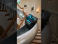 The Super Sonic Clean Slide: Senior Couple’s Epic House Shower! 💦🏠 #Shorts