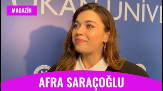 Afra Saraçoğlu, Tatil Planları ve Üniversite Hayatıyla İlgili Neler Söyledi? Yalı Çapkını...