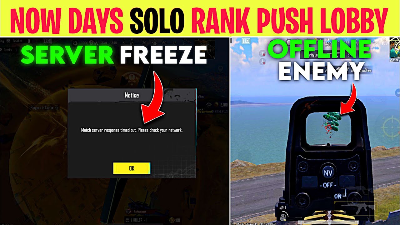 🇮🇳 Day - 23 😡 Every Match Server Freeze , Teamup Enemy In Solo ...