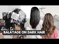 How to Balayage your hair at home | DIY HIGHLIGHTS (Kylie Jenner inspired)