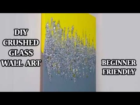 DIY CRUSHED GLASS