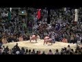 大相撲大阪場所　2015.3.13　旭天鵬vs千代鳳