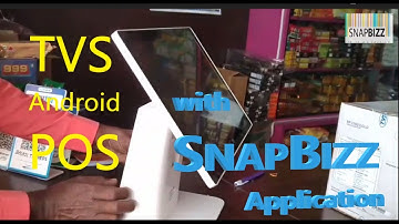 TVS POS SYSTEM, SNAPBIZZ SYSTEM, SNAPBIZZ SOFTWARE, KIRANA AND SUPERMARKET BILLING MACHINE.
