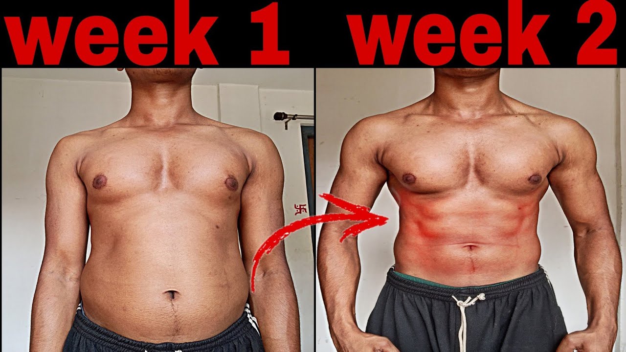 Get Abs In 2 Week! At Home NO EQUIPMENT (100WORKS) YouTube