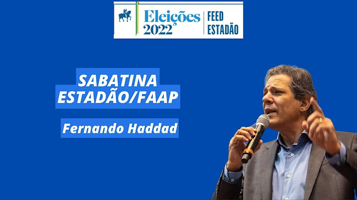 Jornalista corrige fala de Haddad sobre medição de metas políticas