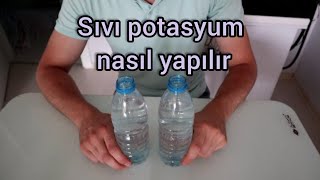 Bitkili Akvaryum Için Potasyum Gübresi Yapımı